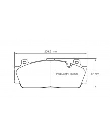 Plaquettes de freins Avant PAGID RSL29 pour BMW M2 COMPETITION F87N