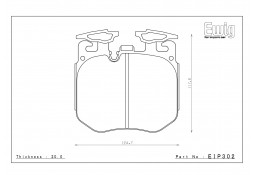 Plaquettes de freins Avant ENDLESS MX72 pour BMW M240i G42 (2019+)