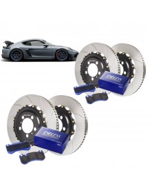 Kit Disques / Plaquettes de freins GIRODISC/ENDLESS pour PORSCHE 718 GT4 RS (Origine Acier)