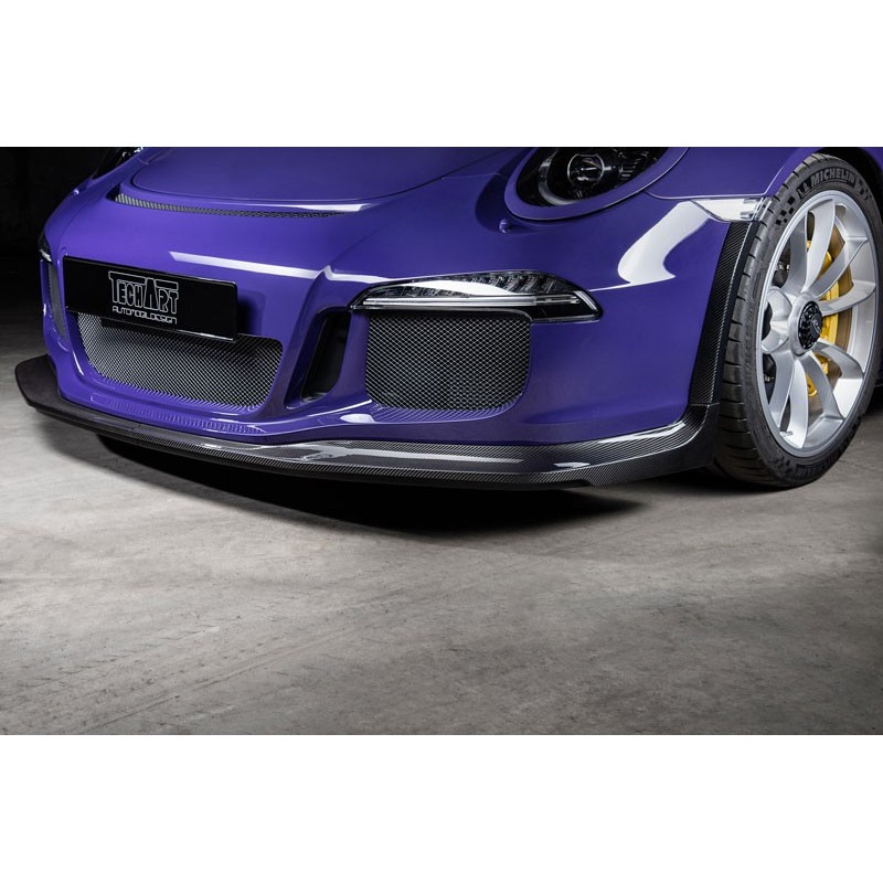 Spoiler avant carbone Porsche 991.1 GT3 RS TECHART-SupRcars.fr