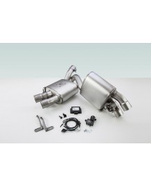 Echappement inox TECHART pour Porsche Macan 2,0 TFSI 95B.1 (2014-2018) -Silencieux à valves