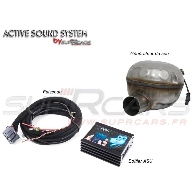 Active Sound System AUDI A4 2,0 3,0 TFSI B9/8W Echappement-SupRcars®