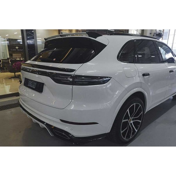 Becquet de toit TECHART pour Porsche Cayenne V6 / S / E-Hybrid SUV E3 9YA (2019-2023)