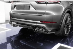 Echappement TECHART pour Porsche Cayenne Turbo / Turbo S E-Hybrid SUV + Coupé (E3/9YA) (2018-2023)-Ligne Fap-Back à valves