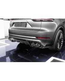 Echappement TECHART pour Porsche Cayenne Turbo / Turbo S E-Hybrid SUV + Coupé (E3/9YA) (2018-2023)-Ligne Fap-Back à valves