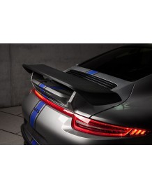 Aileron arrière Carbone TECHART pour Porsche 991.1 / 991.2 (sauf Turbo / GT3)