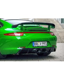 Aileron arrière Carbone TECHART pour Porsche 991.1 / 991.2 (sauf Turbo / GT3)