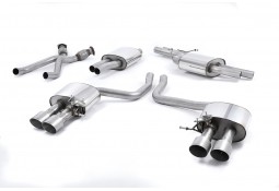 Ligne d'échappement inox à valves Cat-Back MILLTEK pour AUDI SQ5 3,0 TFSI 8R2 (2013-2016)