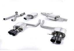 Ligne d'échappement inox à valves Cat-Back MILLTEK pour AUDI SQ5 3,0 TFSI 8R2 (2013-2016)