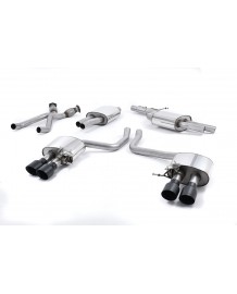 Ligne d'échappement inox à valves Cat-Back MILLTEK pour AUDI SQ5 3,0 TFSI 8R2 (2013-2016)