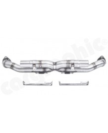 Echappement CARGRAPHIC Porsche 911 Carrera / S / GTS 997.2 (2009-2012) - X-pipe Central