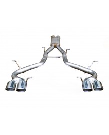 Echappement inox QUICKSILVER Mercedes SLK 55 AMG R171 (2005+)- Ligne Cat-Back